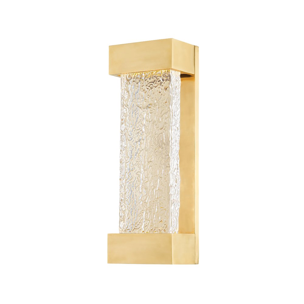 Wharton Wall Sconce, Aged Brass