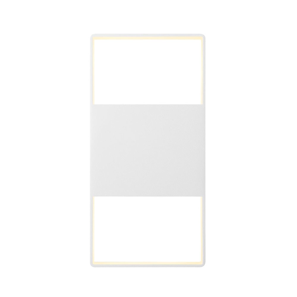 Light Frames Wall Sconce, Texture White