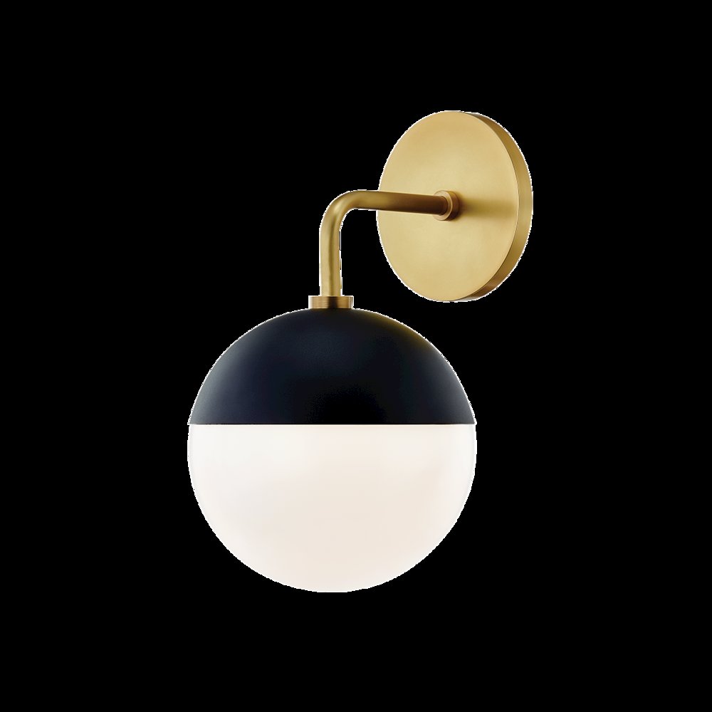 Renee Wall Sconce, Aged Brass