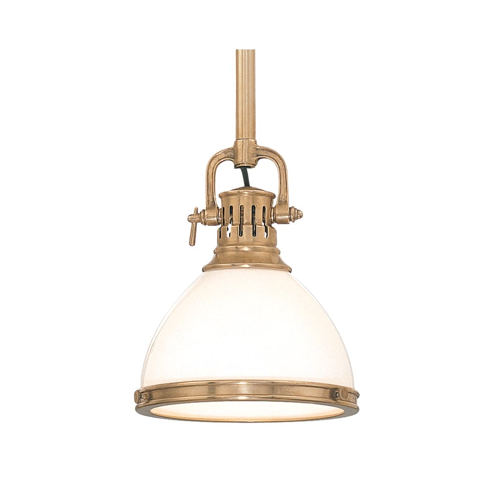 Randolph Pendant, Aged Brass