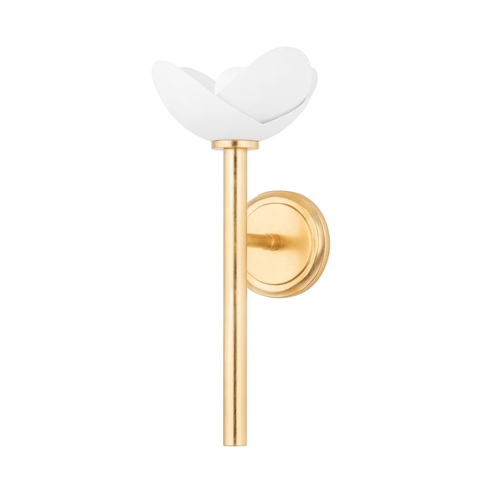 Dawson Wall Sconce, Gold Leaf