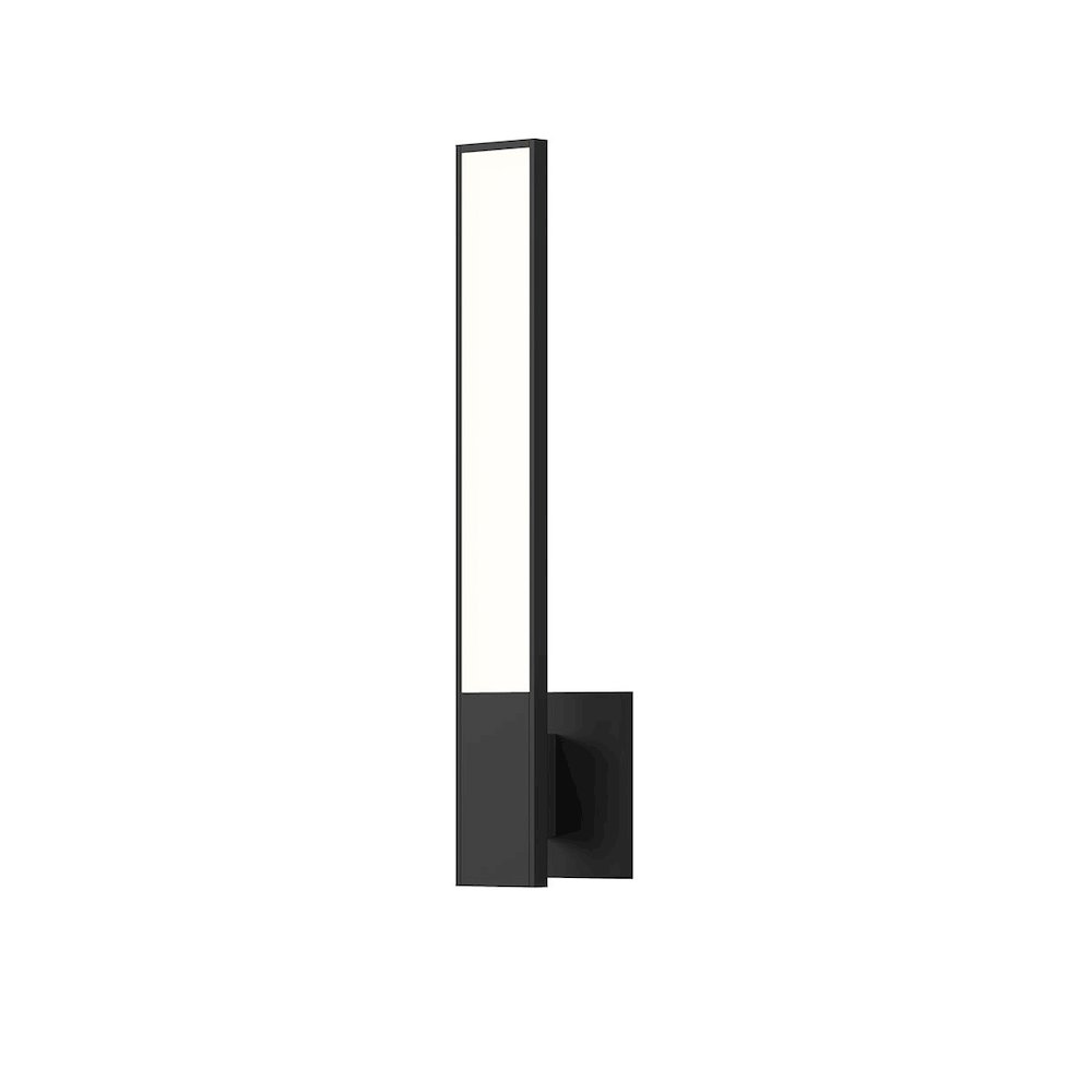 Planes Wall Sconce, Satin Black