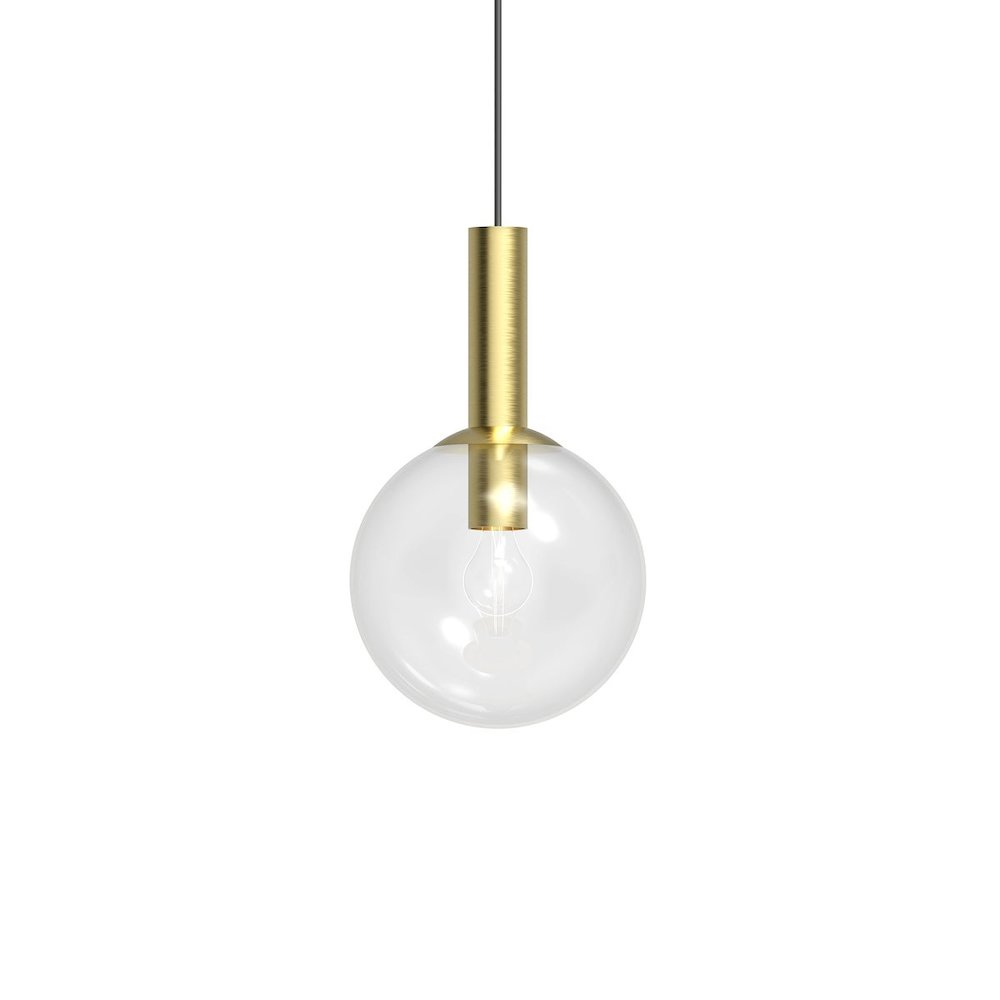 Bubbles Pendant, Satin Brass