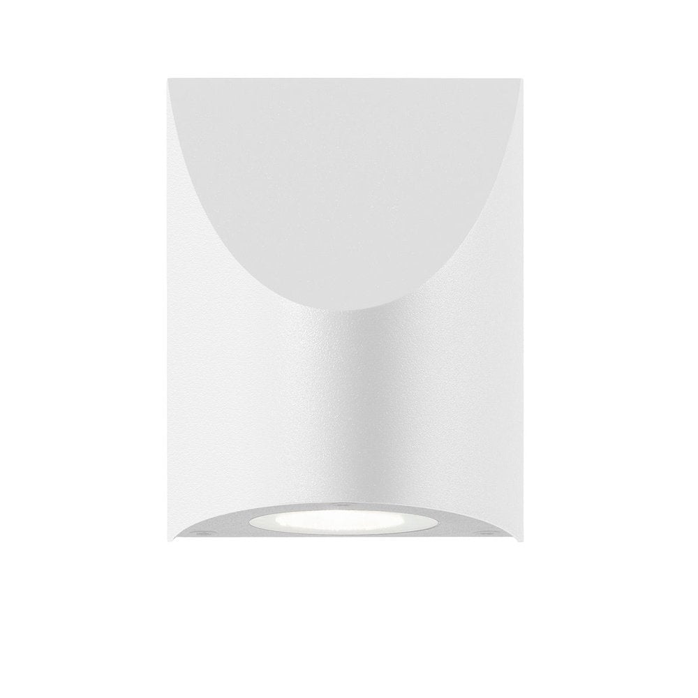 Shear Wall Sconce, Texture White