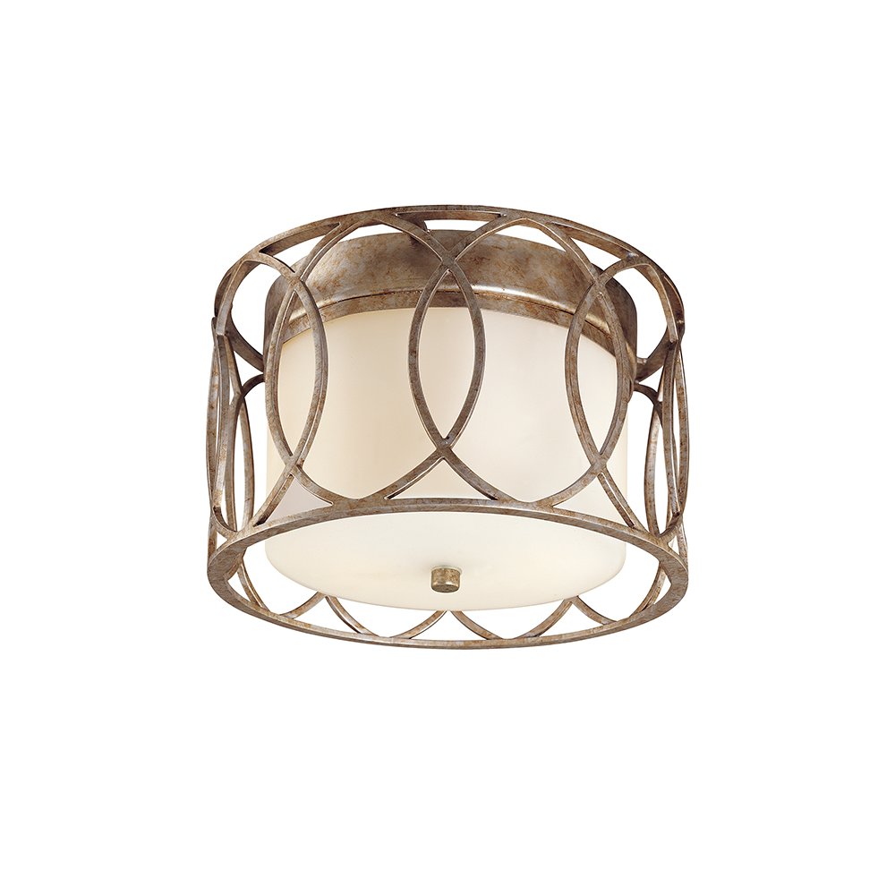 Sausalito Flush Mount, Silver Gold