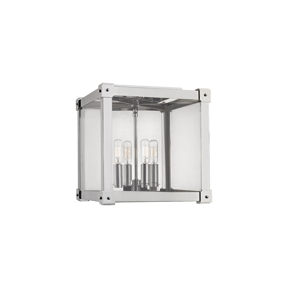 Forsyth Flush Mount, Polished Nickel