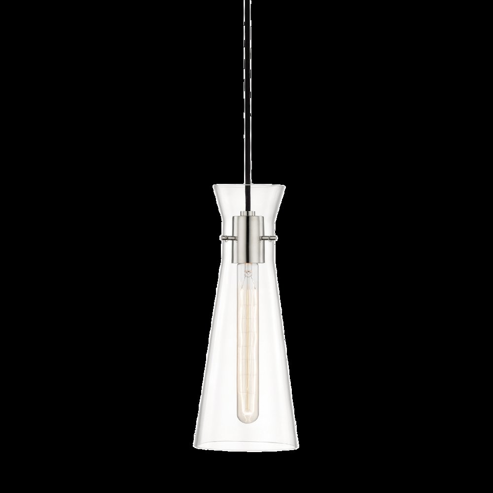 Anya Pendant, Polished Nickel