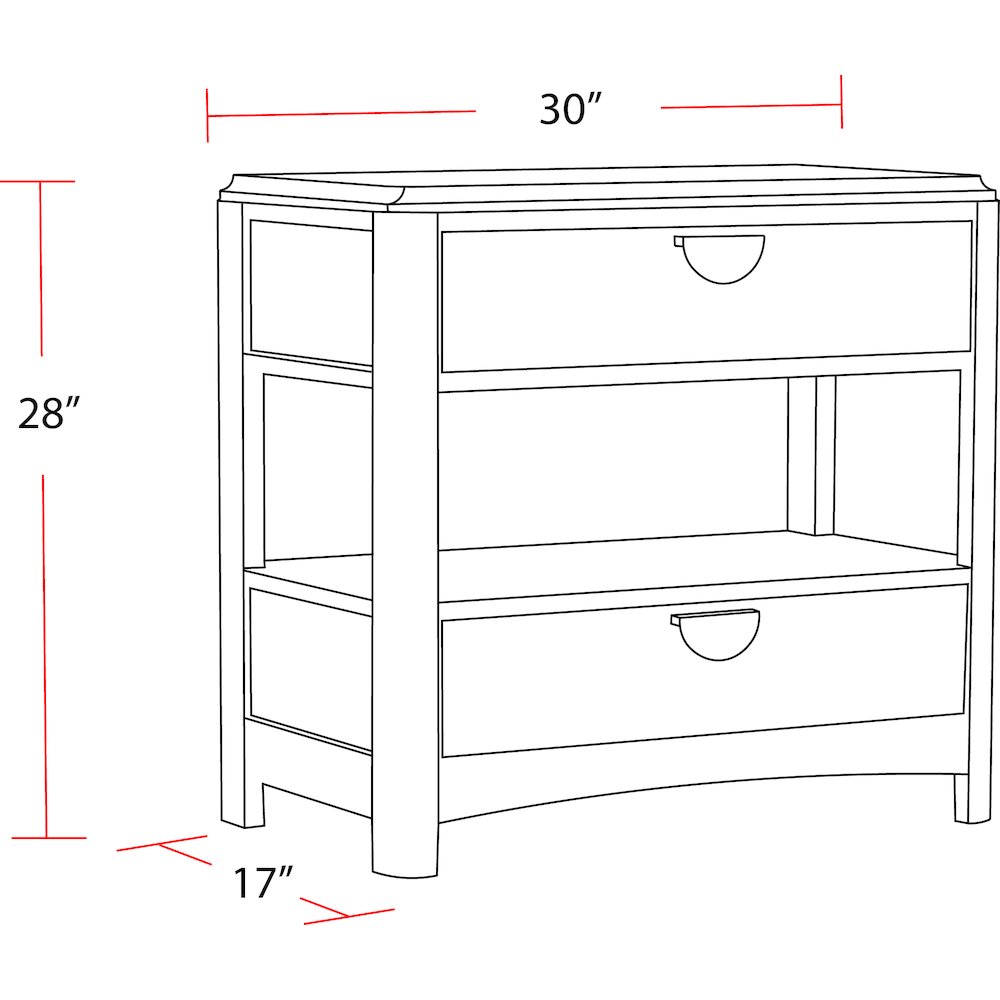 Bedroom King Panel Bed 2 Nightstands and Dresser with Mirror