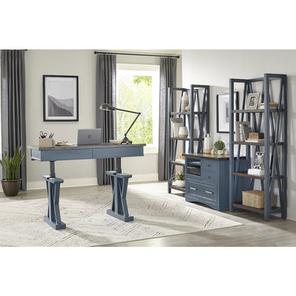 Parker House Americana Modern - Denim 56 In. Power Lift Desk