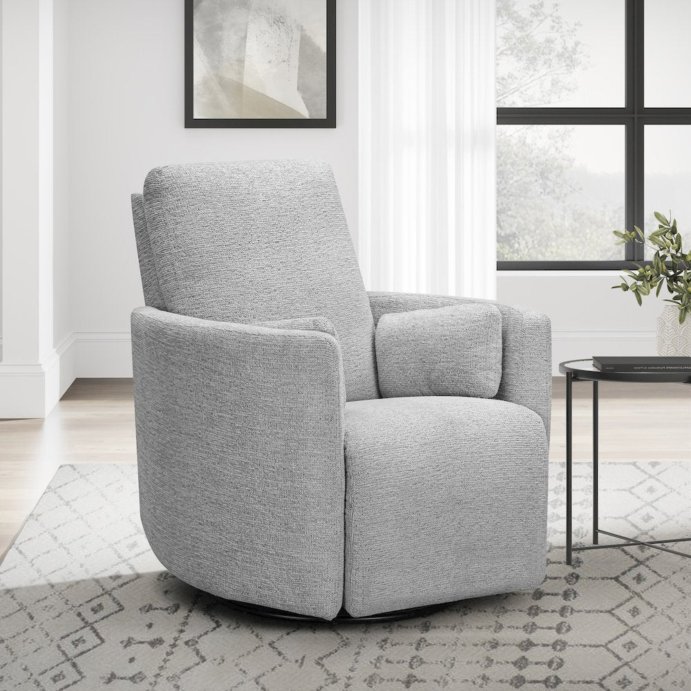 Turner Vincent Fog Manual Swivel Glider Recliner Two Pack