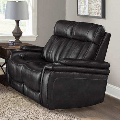 Royce - Midnight Power Reclining Sofa Loveseat and Recliner