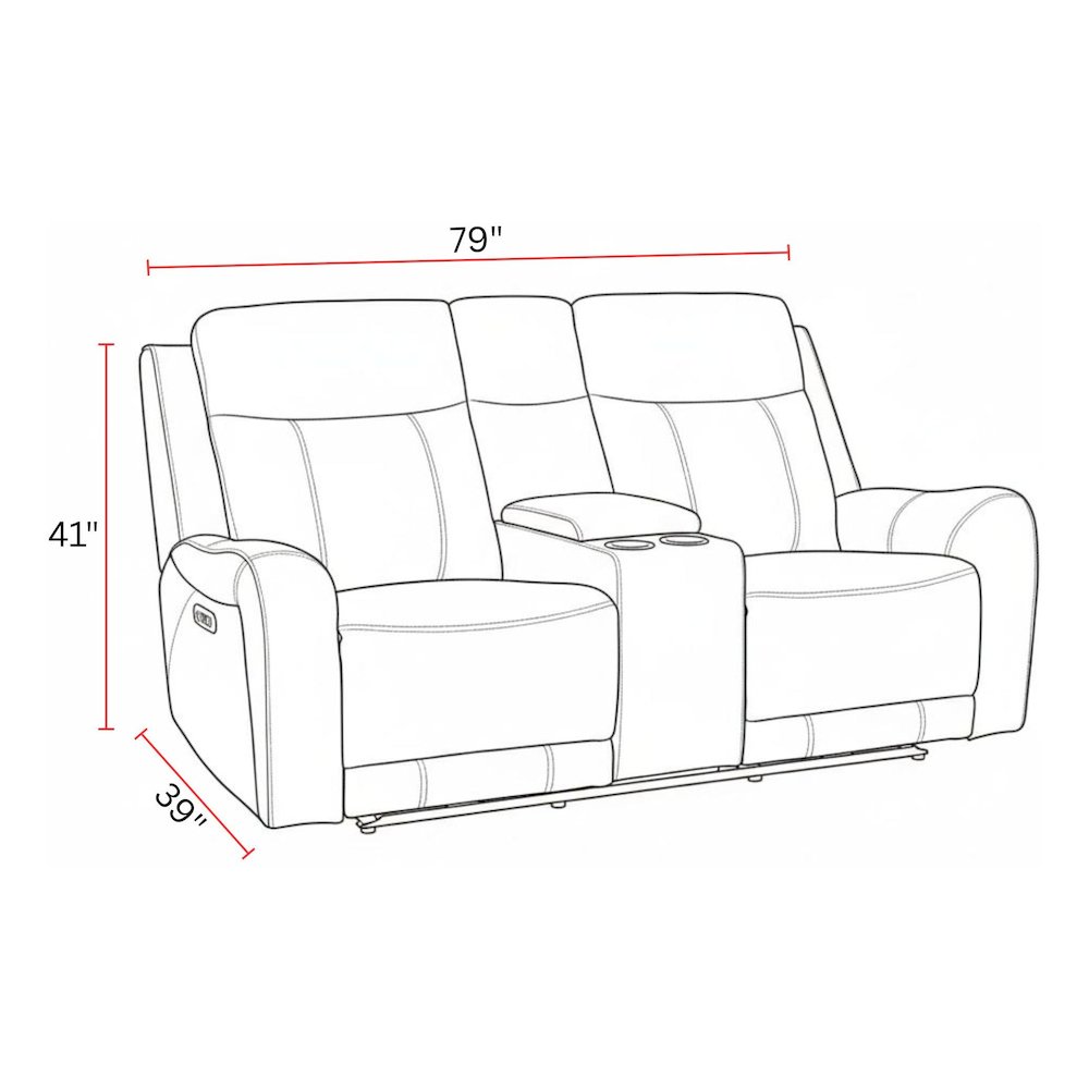 Haywood - Butternut Power Reclining Sofa Loveseat and Recliner