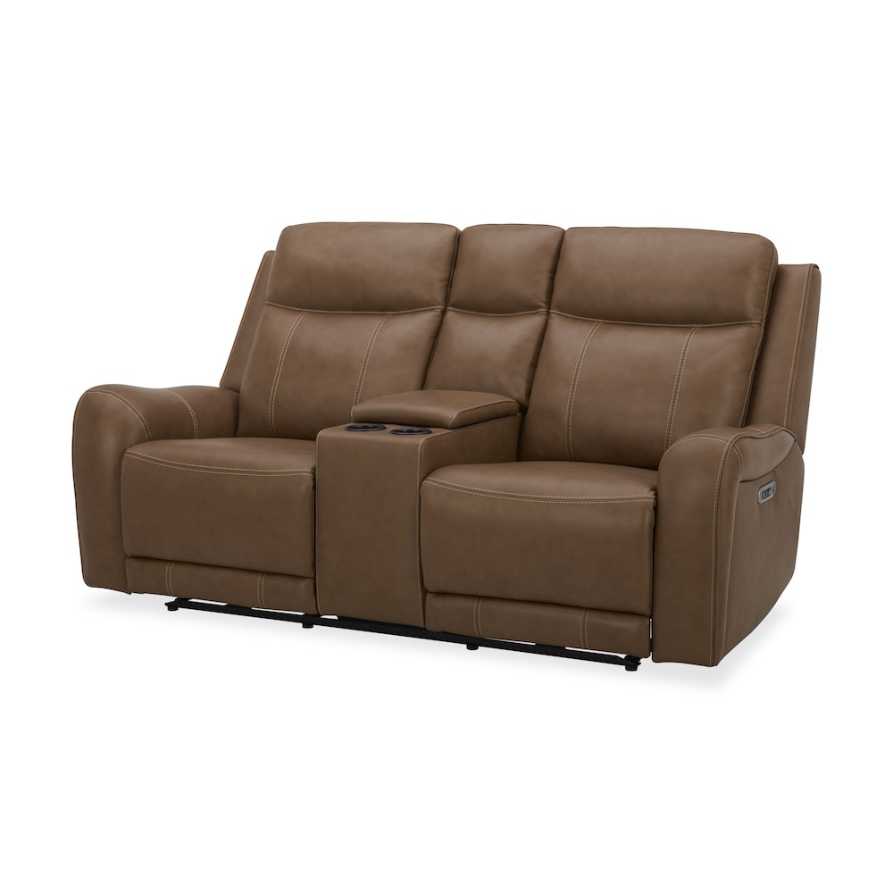 Haywood - Butternut Power Reclining Sofa Loveseat and Recliner