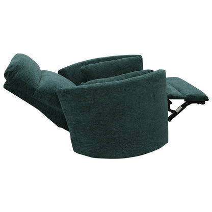 Radius - Peacock Power Swivel Glider Recliner