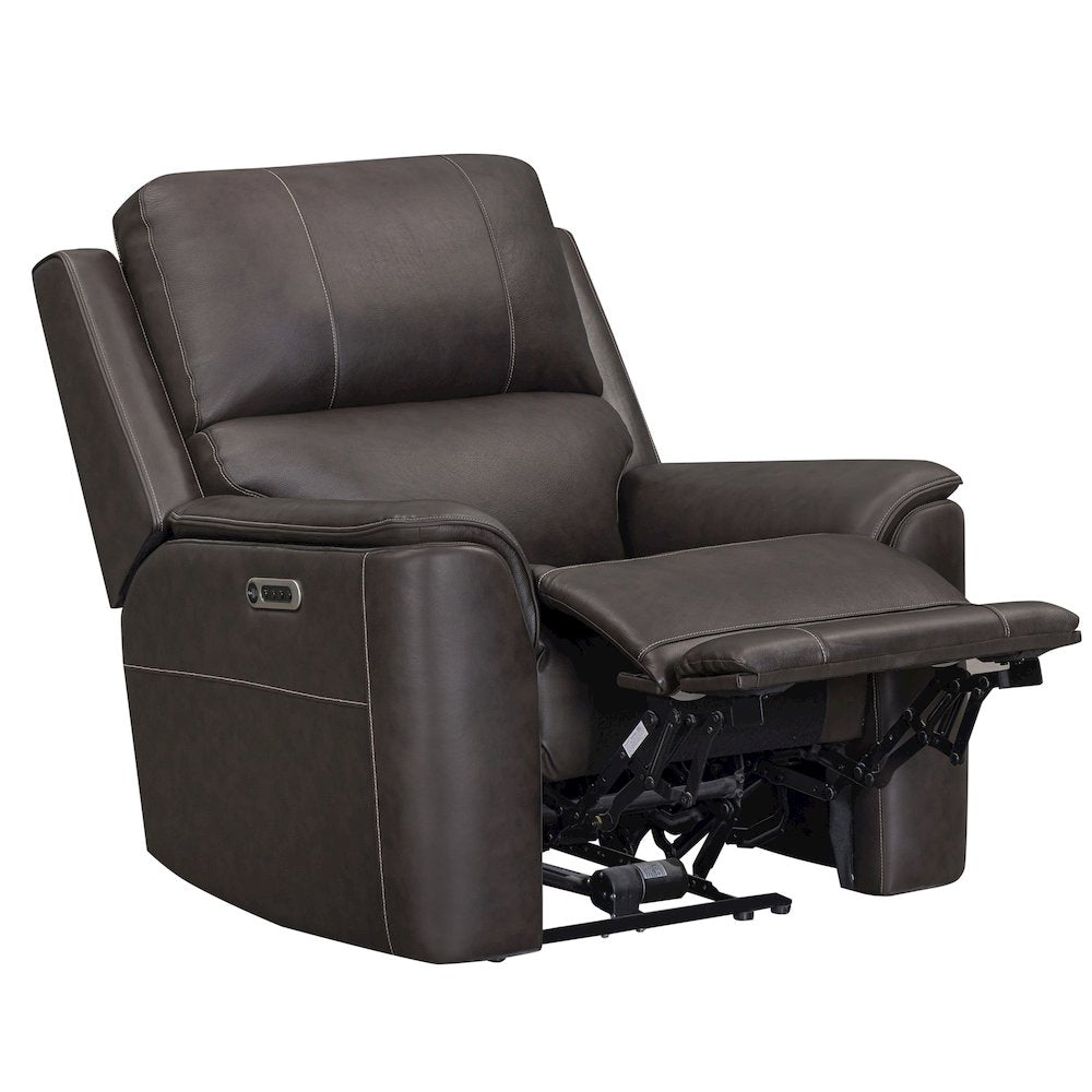 Easton Steamboat Brown Zero Gravity Power Reclining Sofa and Recliner