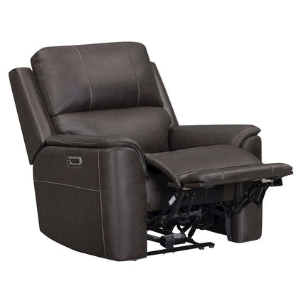 Easton Steamboat Brown Zero Gravity Power Reclining Sofa and Recliner