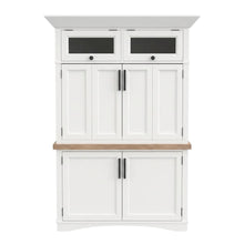 Modern white cotton workstation with LED light and durable frame