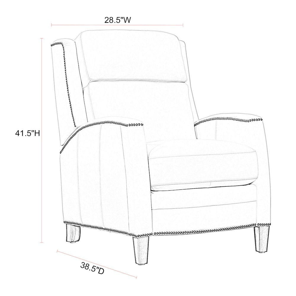 Vermont - Pearl Glow Power High Leg Recliner P2 - Power by FreeMotion