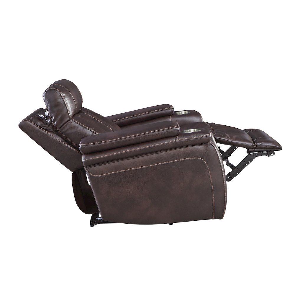 Royce - Fantom Brown Power Reclining Sofa and Two Recliners
