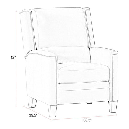 Connor - Espresso Power Cordless High Leg Recliner