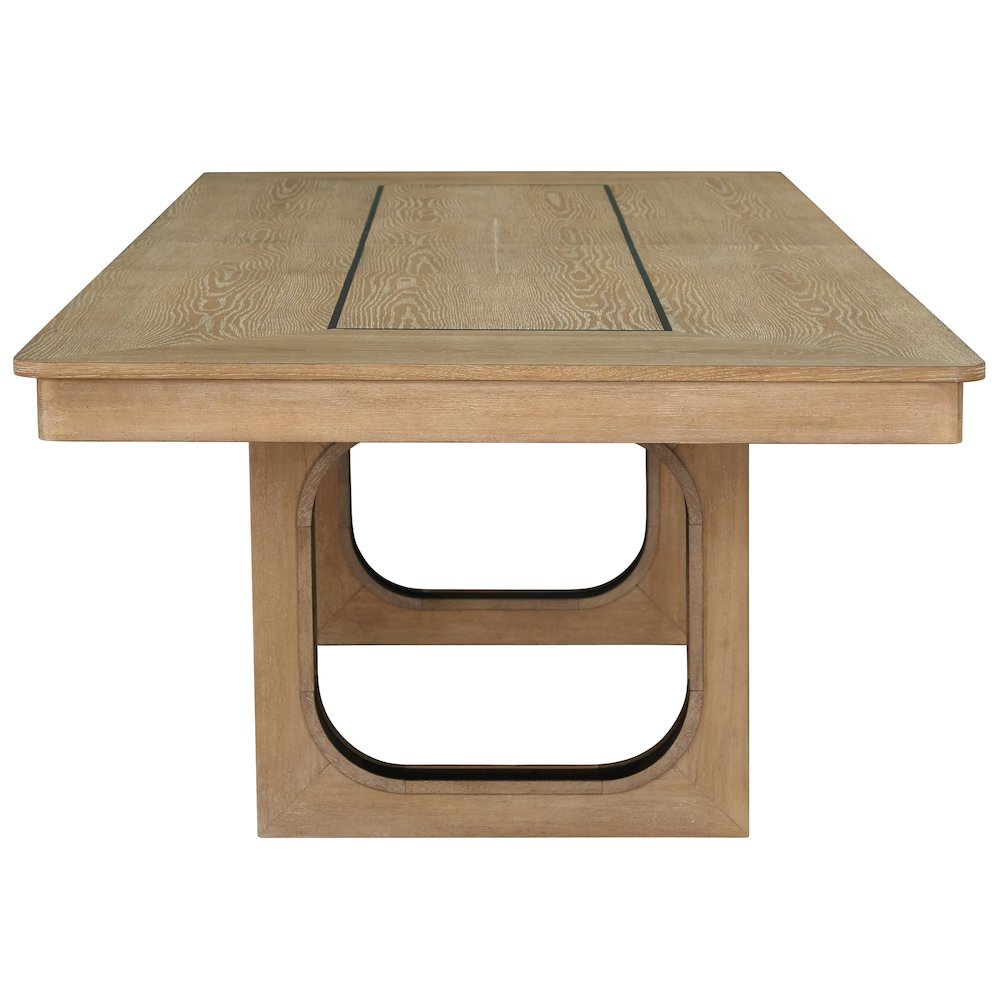 Escape - Dining 84 Inch Rectangular Table with 6 ladderback Chairs