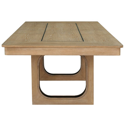 Escape - Dining 84 Inch Rectangular Table with 6 ladderback Chairs