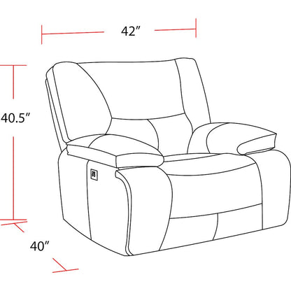Spartacus - Haze Power Recliner Two Pack