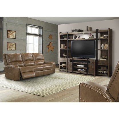Swift - Bourbon Power Reclining Loveseat