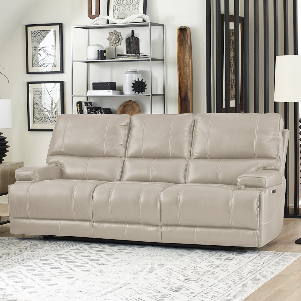 Whitman - Verona Linen - Powered By Freemotion Power Reclining Sofa and Recliner