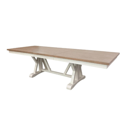White 9 Piece Dining Table Set for 8 with Chairs, Elegant Dining Set