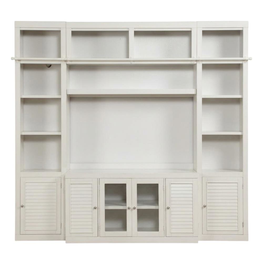 5-Piece Entertainment Wall with Modern Design and Durable Construction