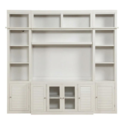 5-Piece Entertainment Wall with Modern Design and Durable Construction