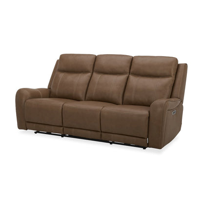 Haywood - Butternut Power Reclining Sofa Loveseat and Recliner