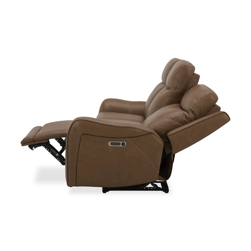 Haywood - Butternut Power Reclining Sofa Loveseat and Recliner