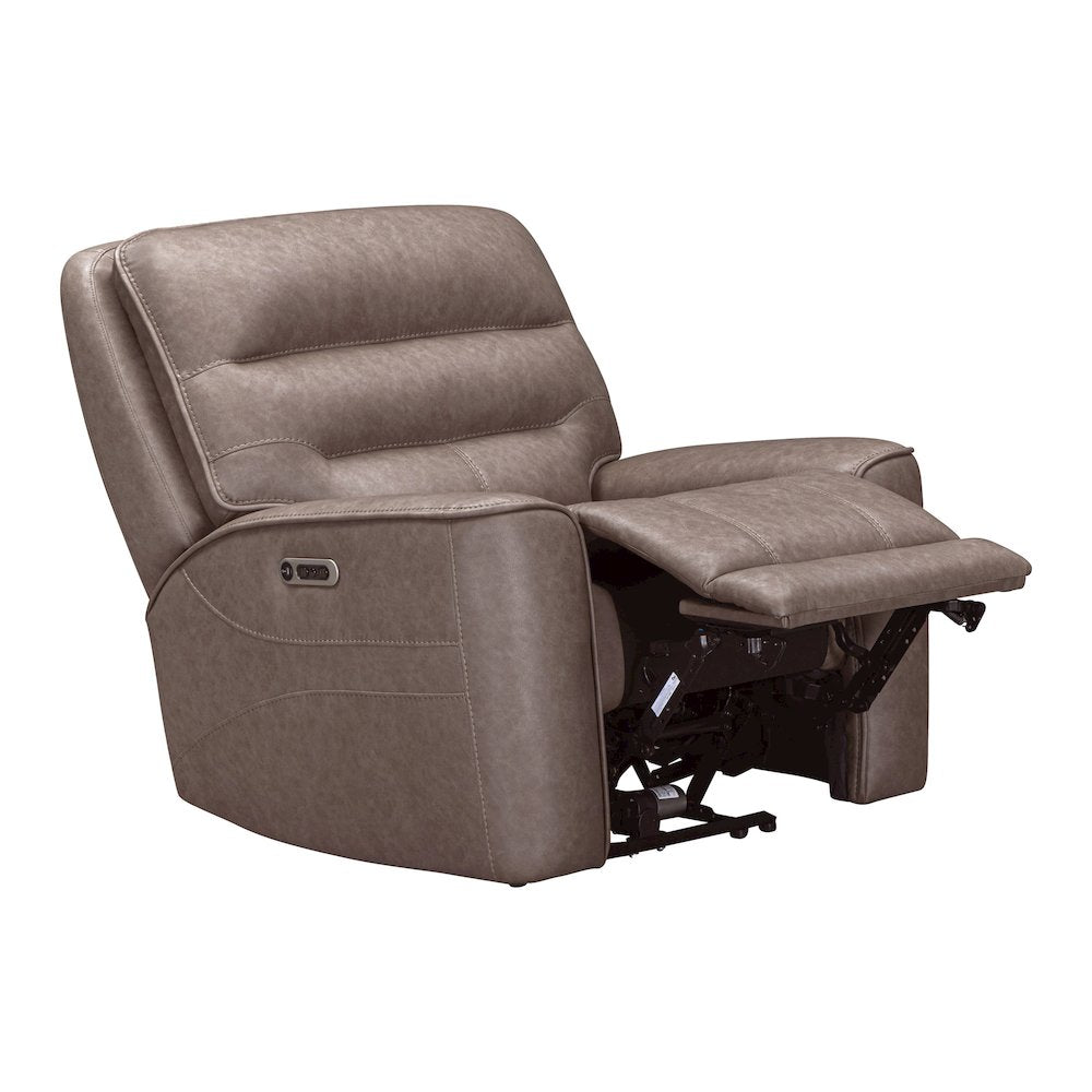 Lawson Sydney Brunette Zero Gravity Power Reclining Sofa Loveseat and Recliner