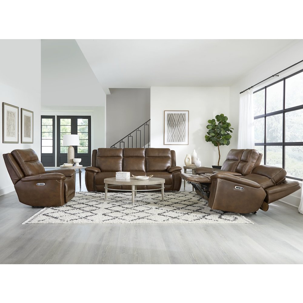 Jameson - Hickory Power Reclining Zero Gravity Sofa