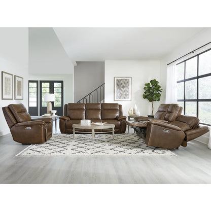 Jameson - Hickory Power Reclining Zero Gravity Sofa