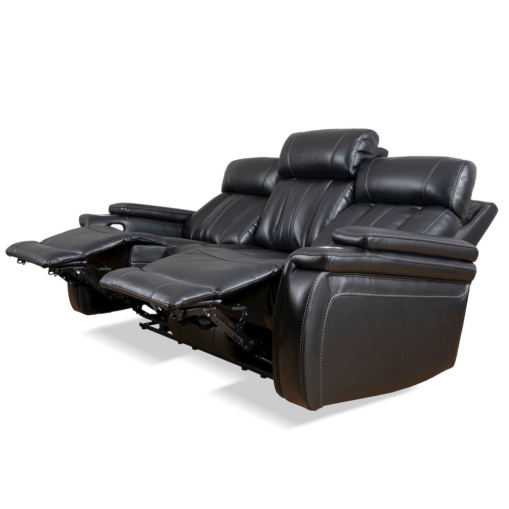 Royce - Midnight Power Reclining Sofa Loveseat and Recliner