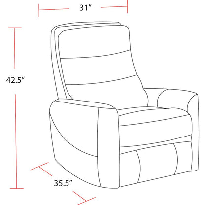 Hercules - Oyster Swivel Glider Recliner Two Pack
