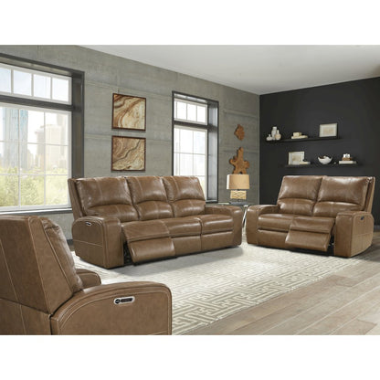 Swift - Bourbon Power Reclining Loveseat