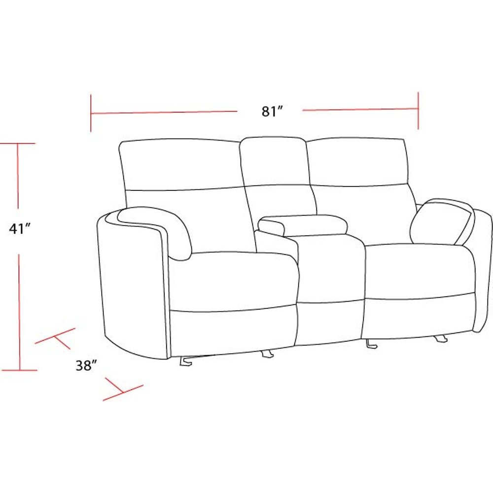 Radius - Mega Ivory Power Reclining Sofa Loveseat and Recliner