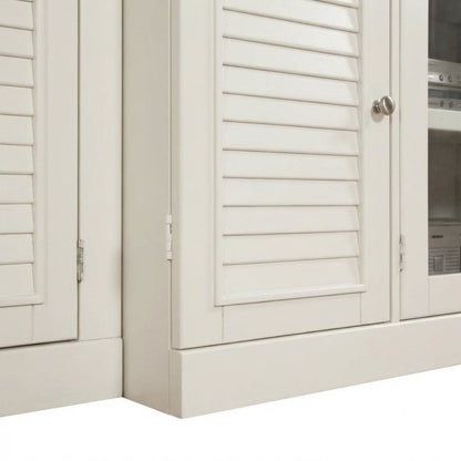 5-Piece Entertainment Wall with Modern Design and Durable Construction