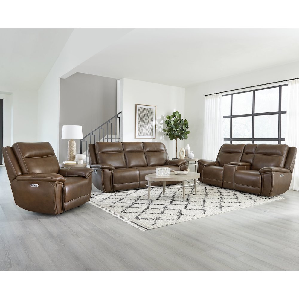 Jameson - Hickory Power Reclining Zero Gravity Sofa