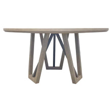 Gray Round Pedestal Dining Table, 60 Inch Rustic Round Dining Table