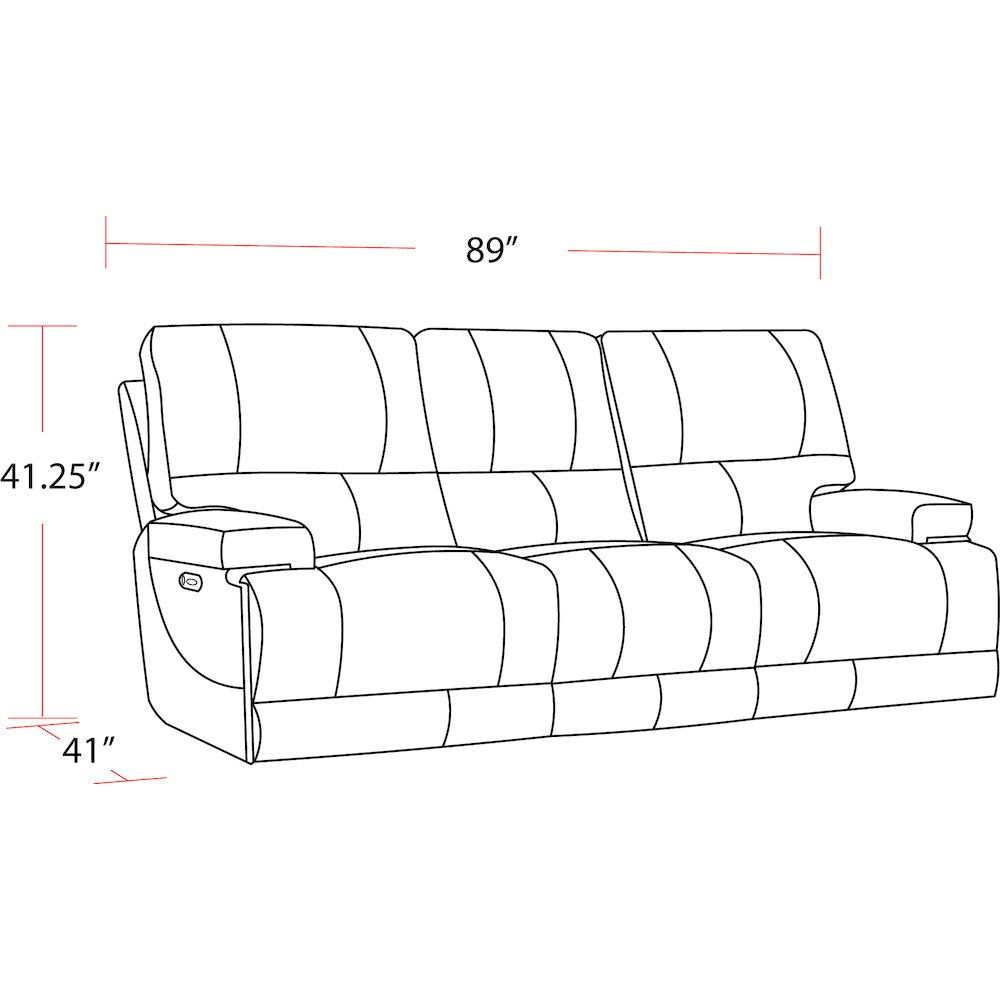 Whitman - Verona Linen - Powered By Freemotion Power Reclining Sofa and Recliner