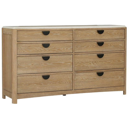 Bedroom King Panel Bed 2 Nightstands and Dresser with Mirror