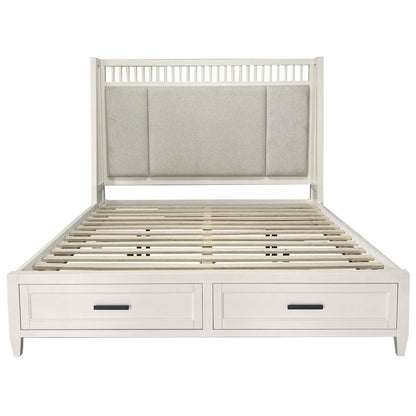 Modern Bedroom Queen Shelter Bed