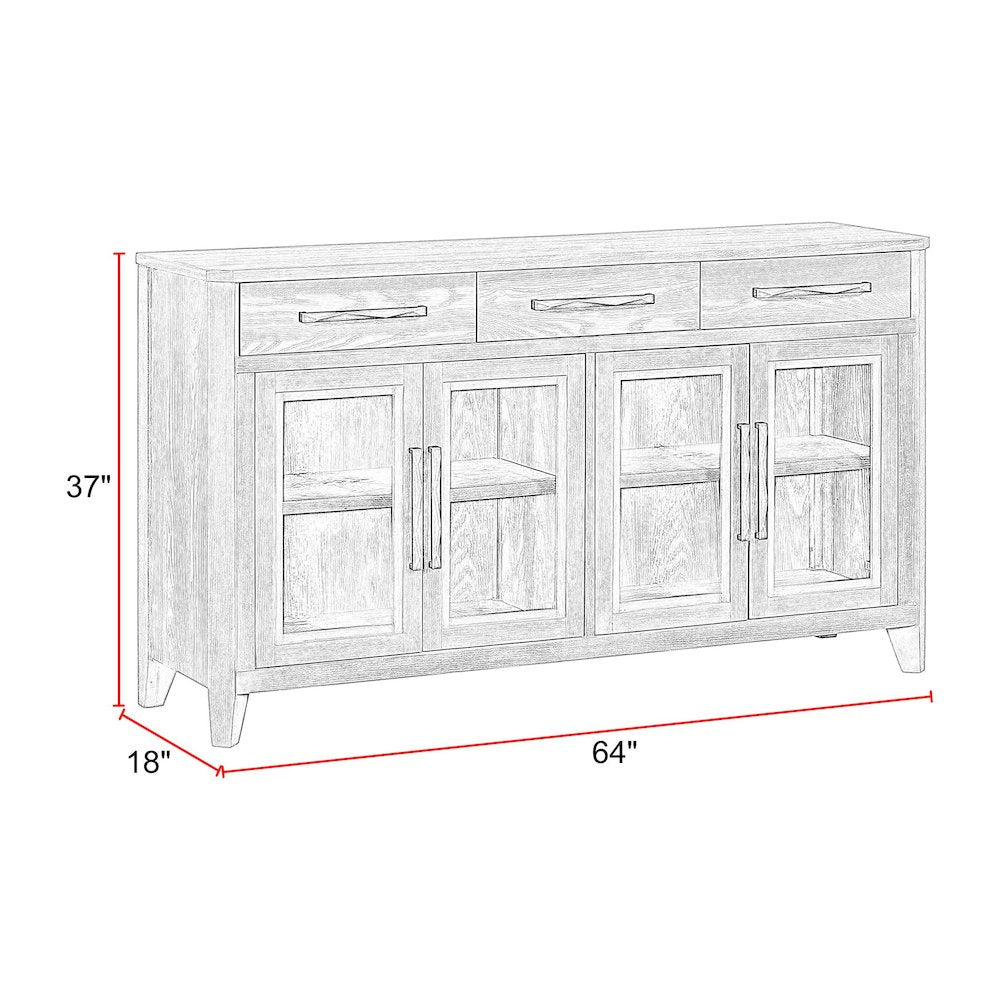 Breckenridge Dining Buffet Server