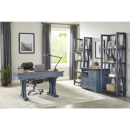 Parker House Americana Modern - Denim 56 In. Power Lift Desk