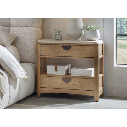 Bedroom 2 Drawer Nightstand